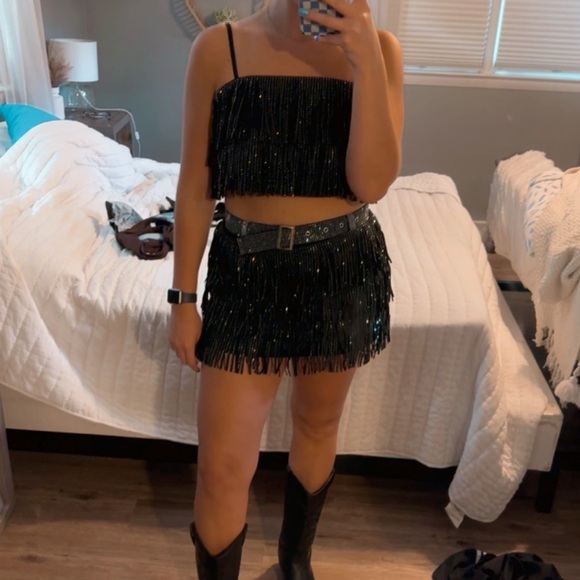 Fringe two piece set outfit - Picture 6 of 6